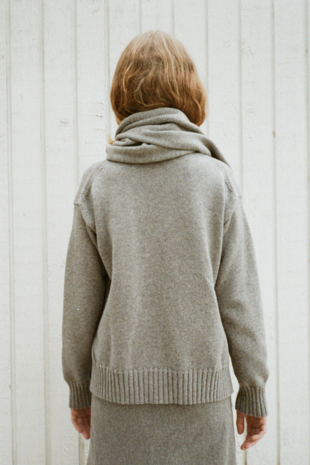 LÆSØ LAMBSWOOL SWEATER 2-IN-1