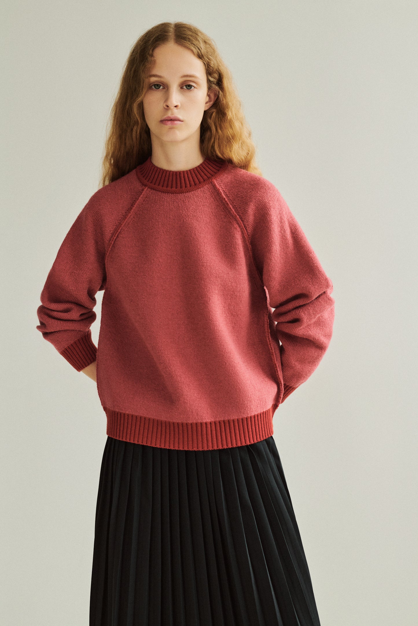 FEJØ ICELANDIC WOOL CREWNECK SWEATER