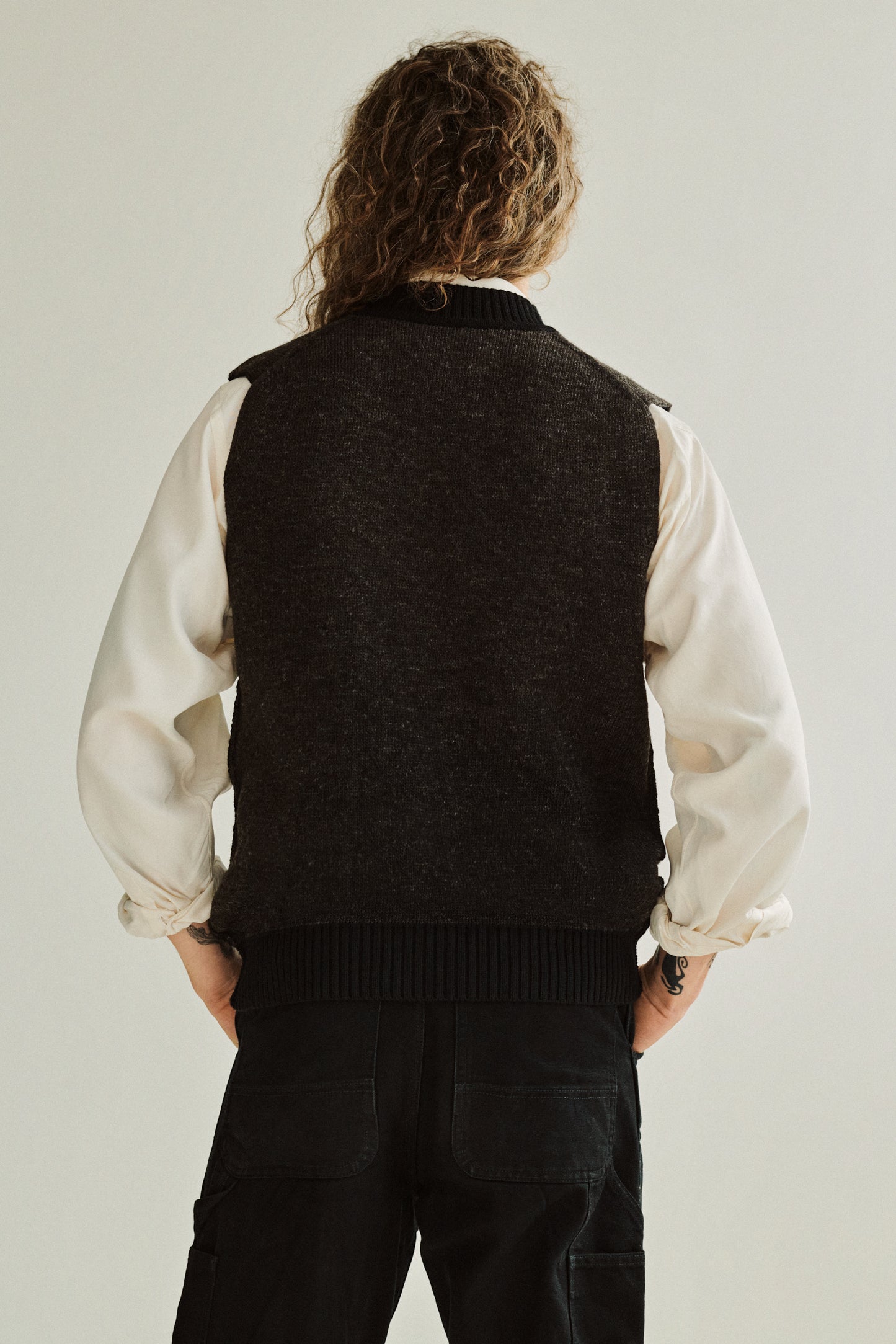 ORØ ICELANDIC WOOL CREWNECK VEST