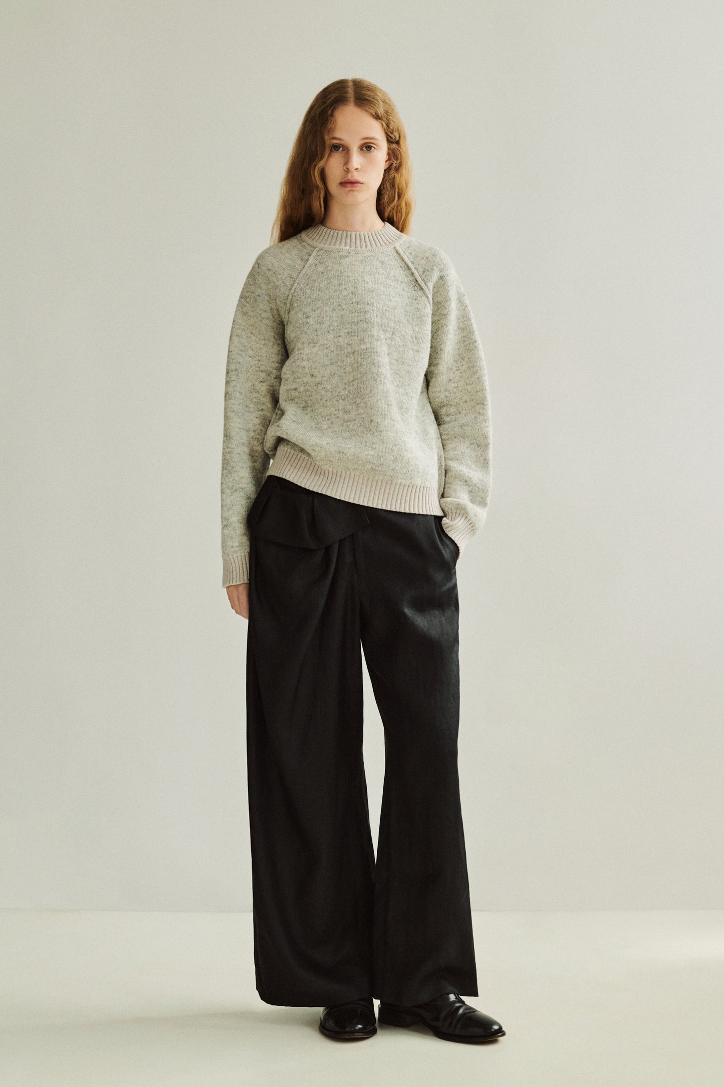 FEJØ ICELANDIC WOOL CREWNECK SWEATER