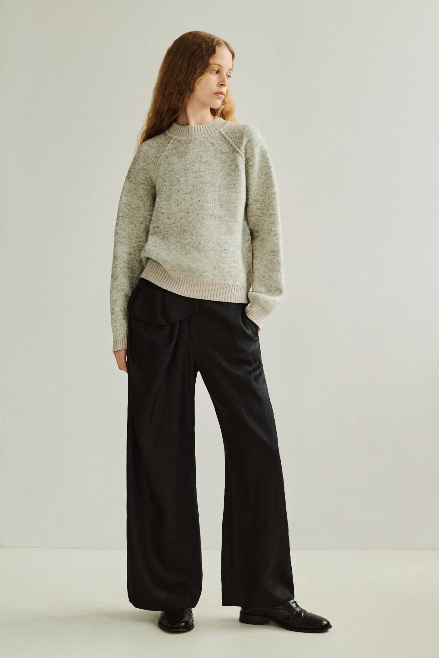 FEJØ ICELANDIC WOOL CREWNECK SWEATER