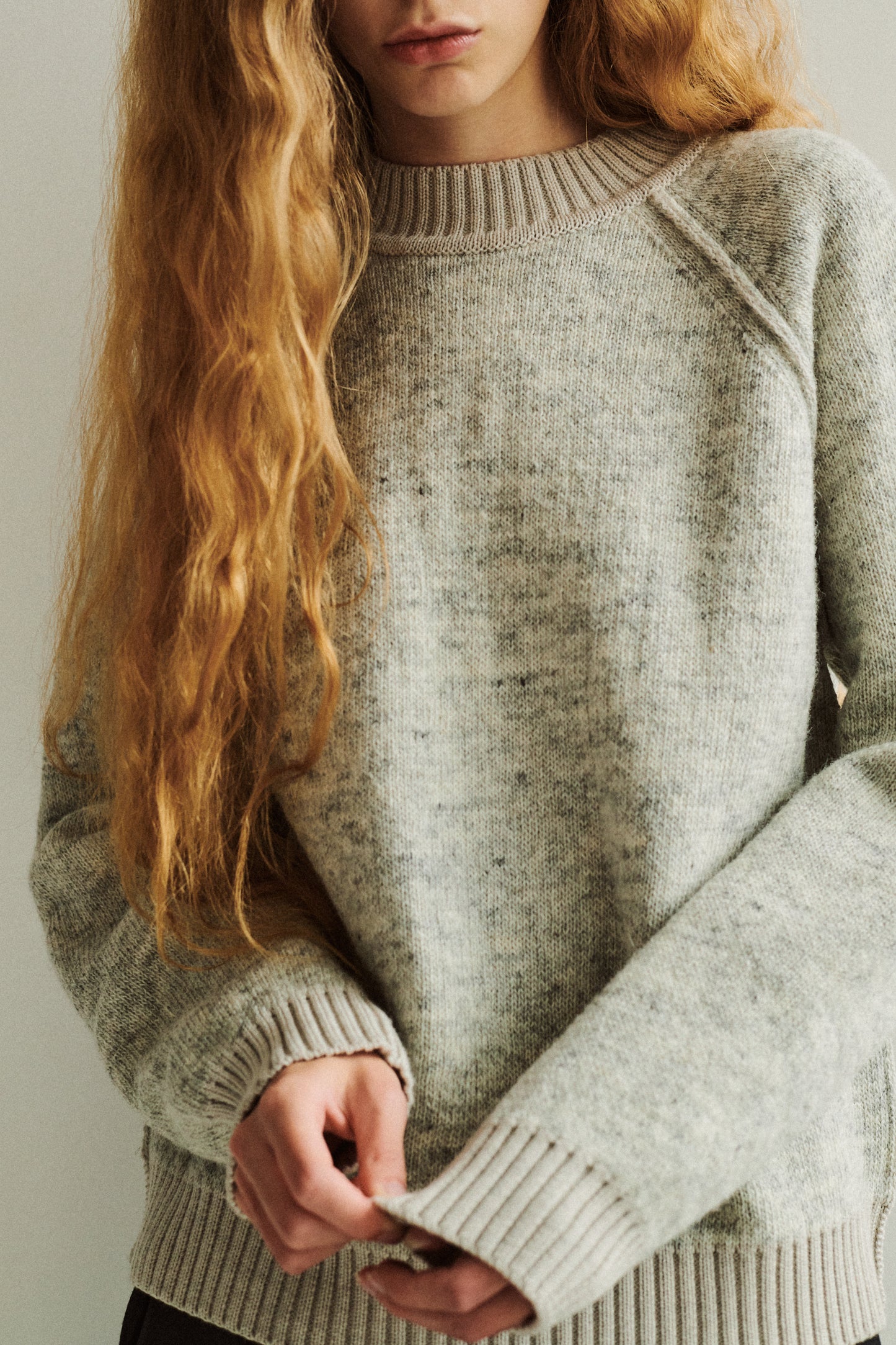 FEJØ ICELANDIC WOOL CREWNECK SWEATER