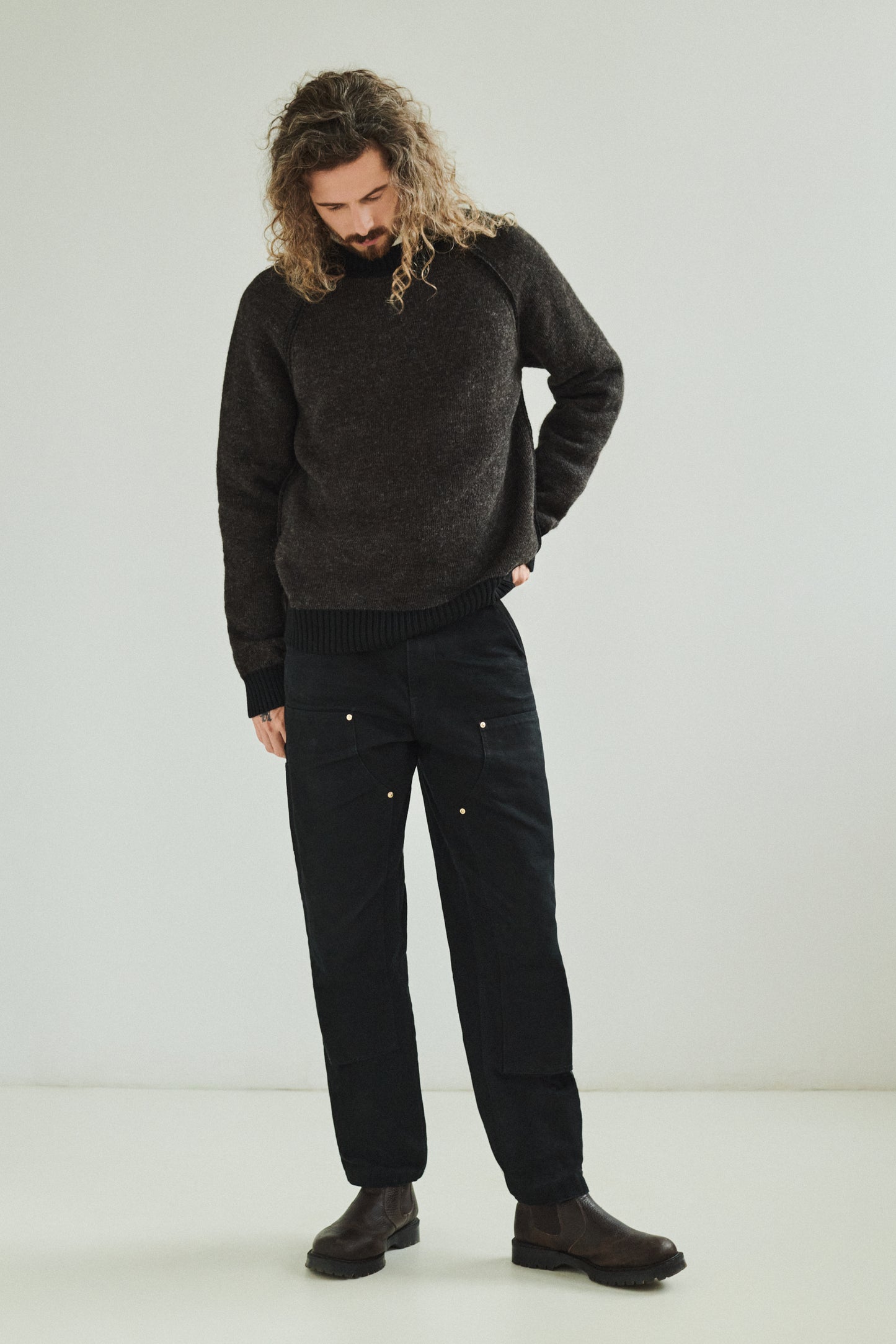 SKALØ ICELANDIC WOOL CREWNECK SWEATER