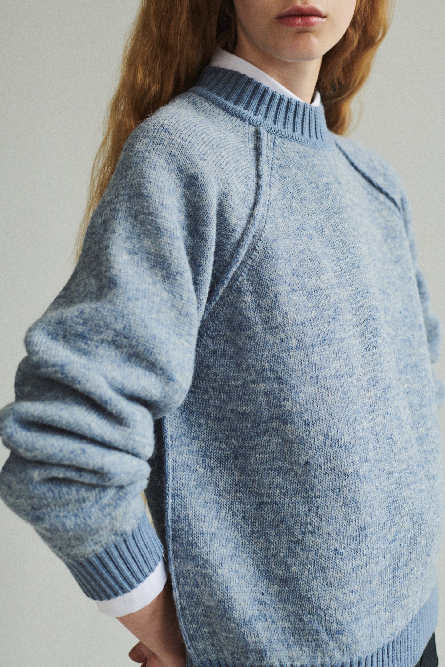 FEJØ ICELANDIC WOOL CREWNECK SWEATER