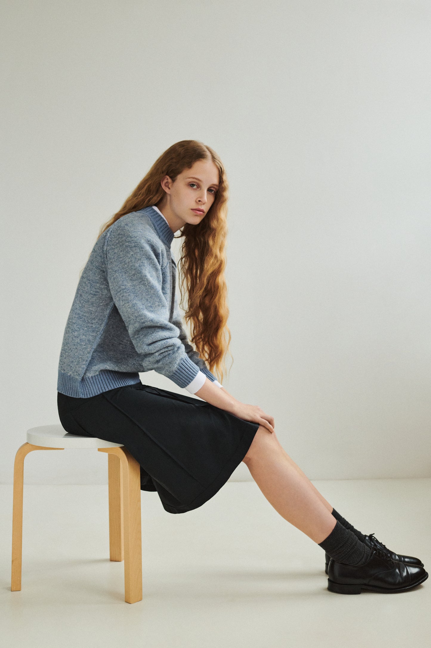 FEJØ ICELANDIC WOOL CREWNECK SWEATER