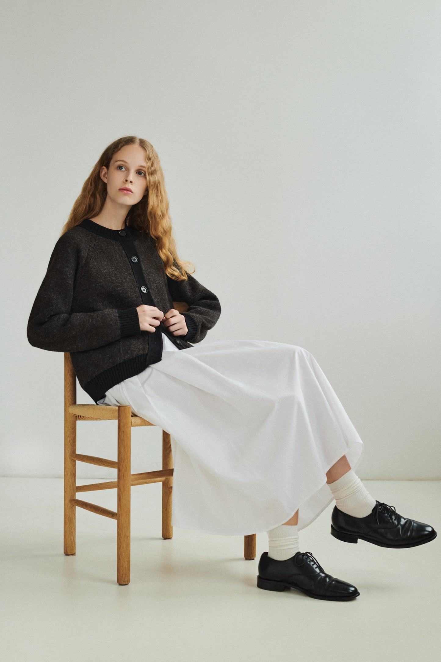 ÆRØ ICELANDIC WOOL CREW-NECK BOMBER