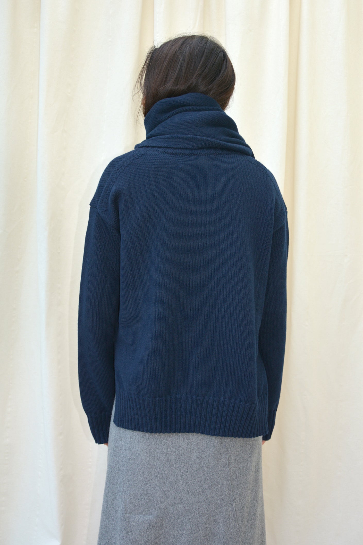 LÆSØ LAMBSWOOL SWEATER 2-IN-1