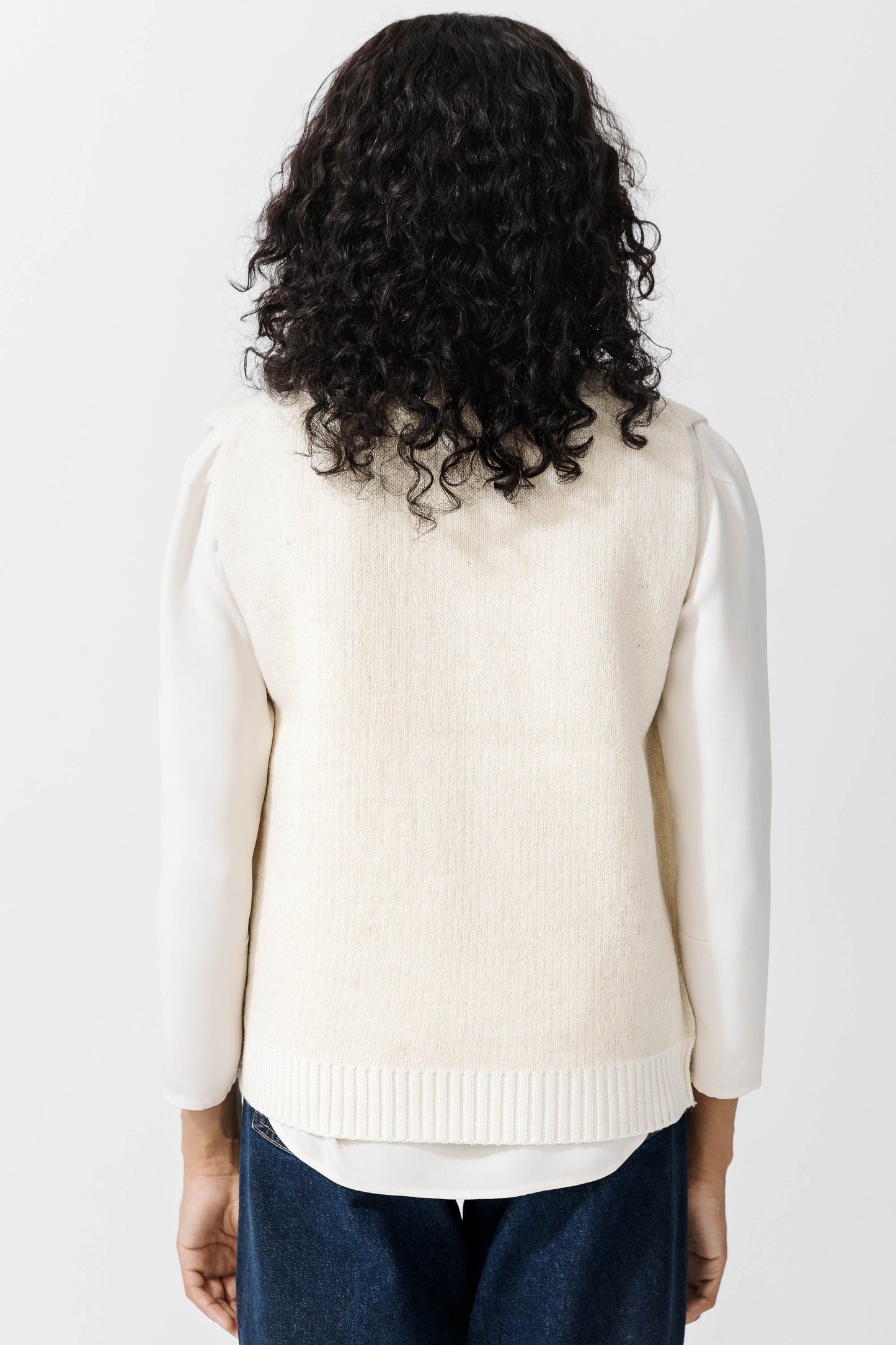 OMØ ICELANDIC WOOL CREWNECK VEST