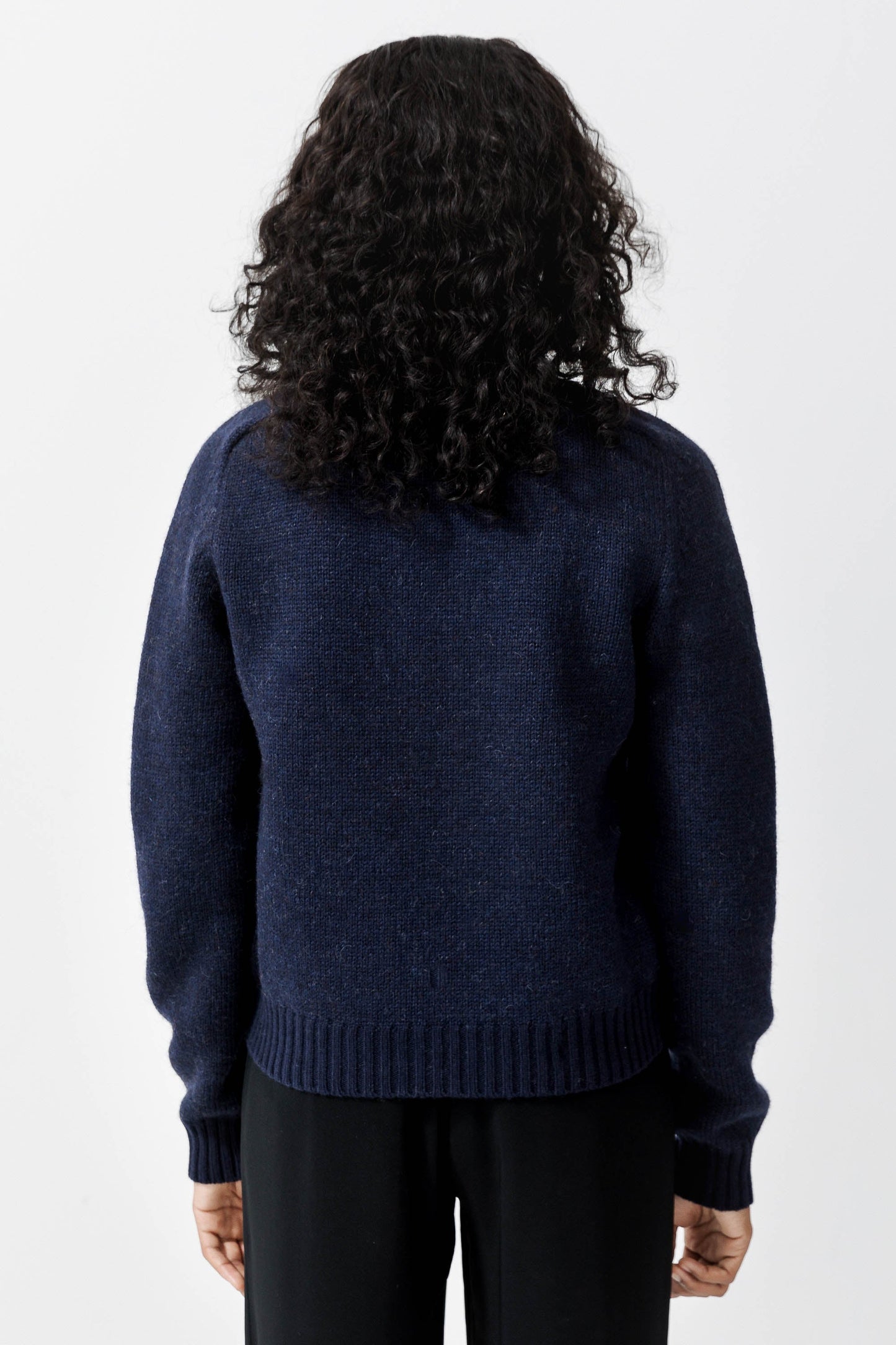 FANØ BRITISH WOOL HIGH NECK SWEATER