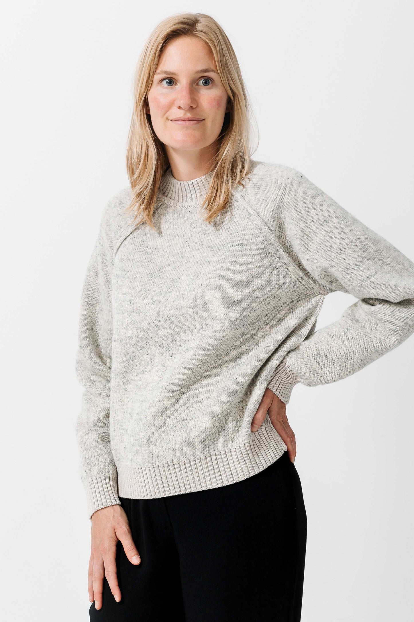 FEJØ ICELANDIC WOOL CREWNECK SWEATER