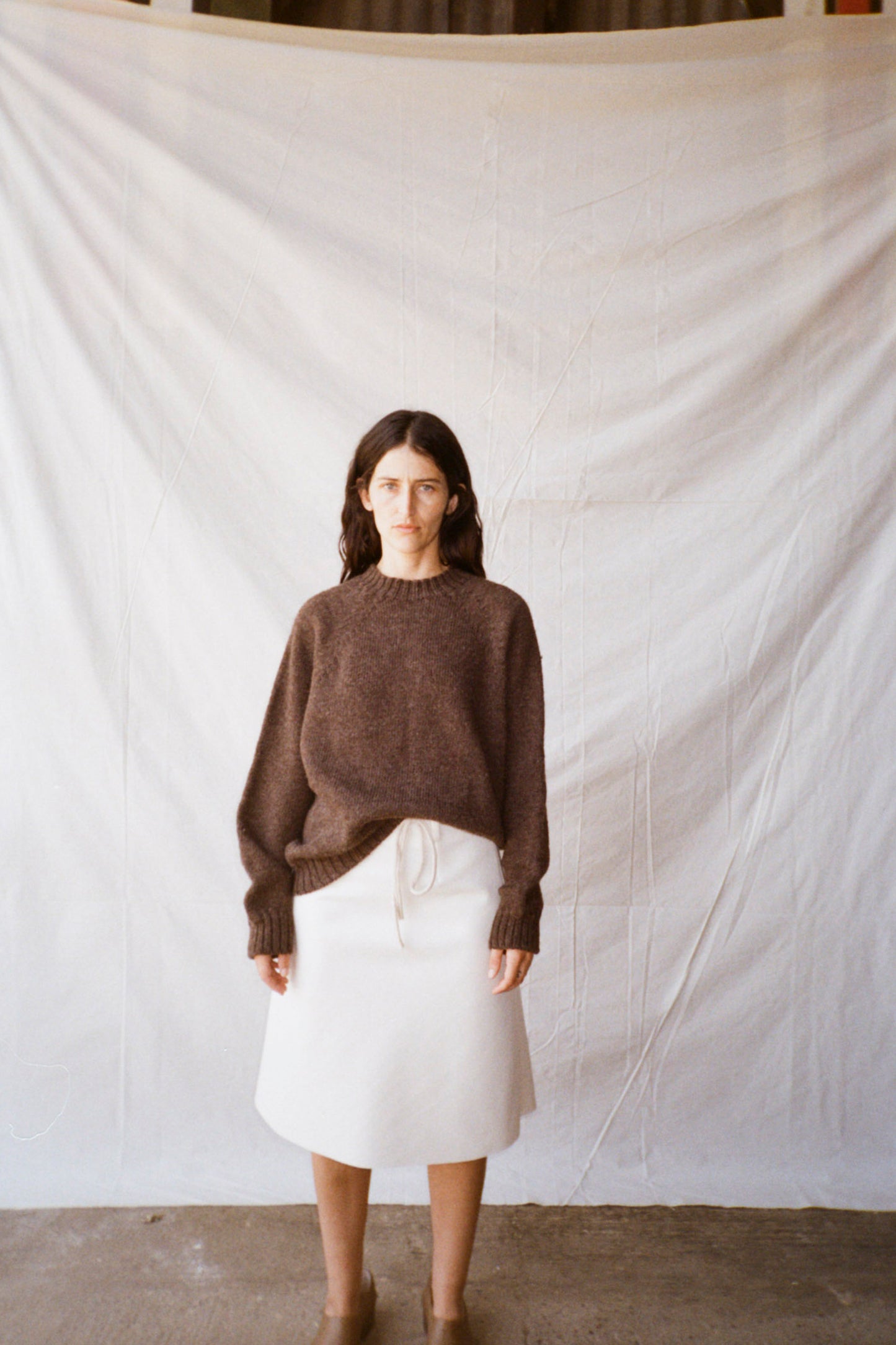 ROMSØ SEAMLESS CREW NECK SWEATER