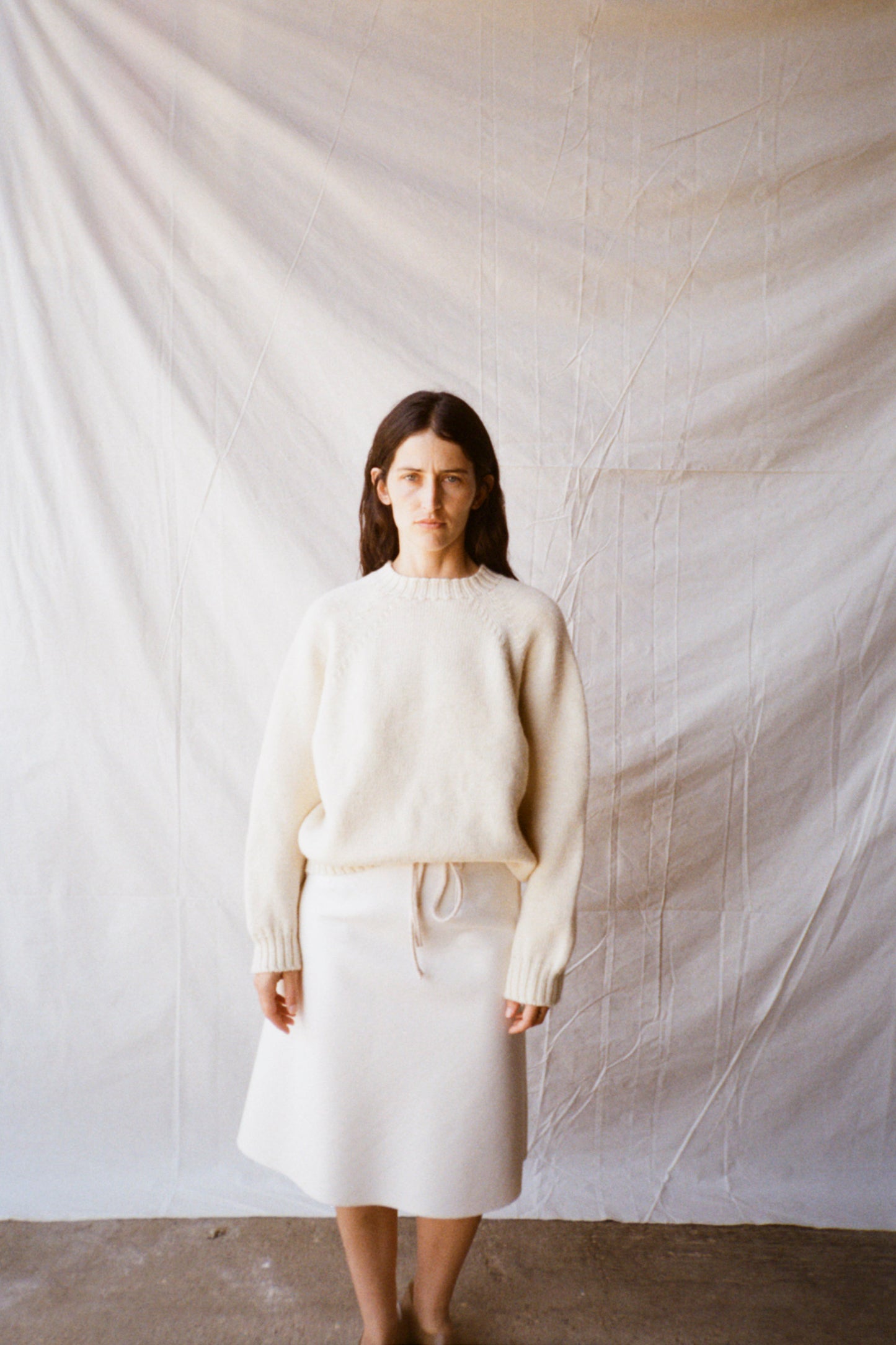 ROMSØ SEAMLESS CREW NECK SWEATER