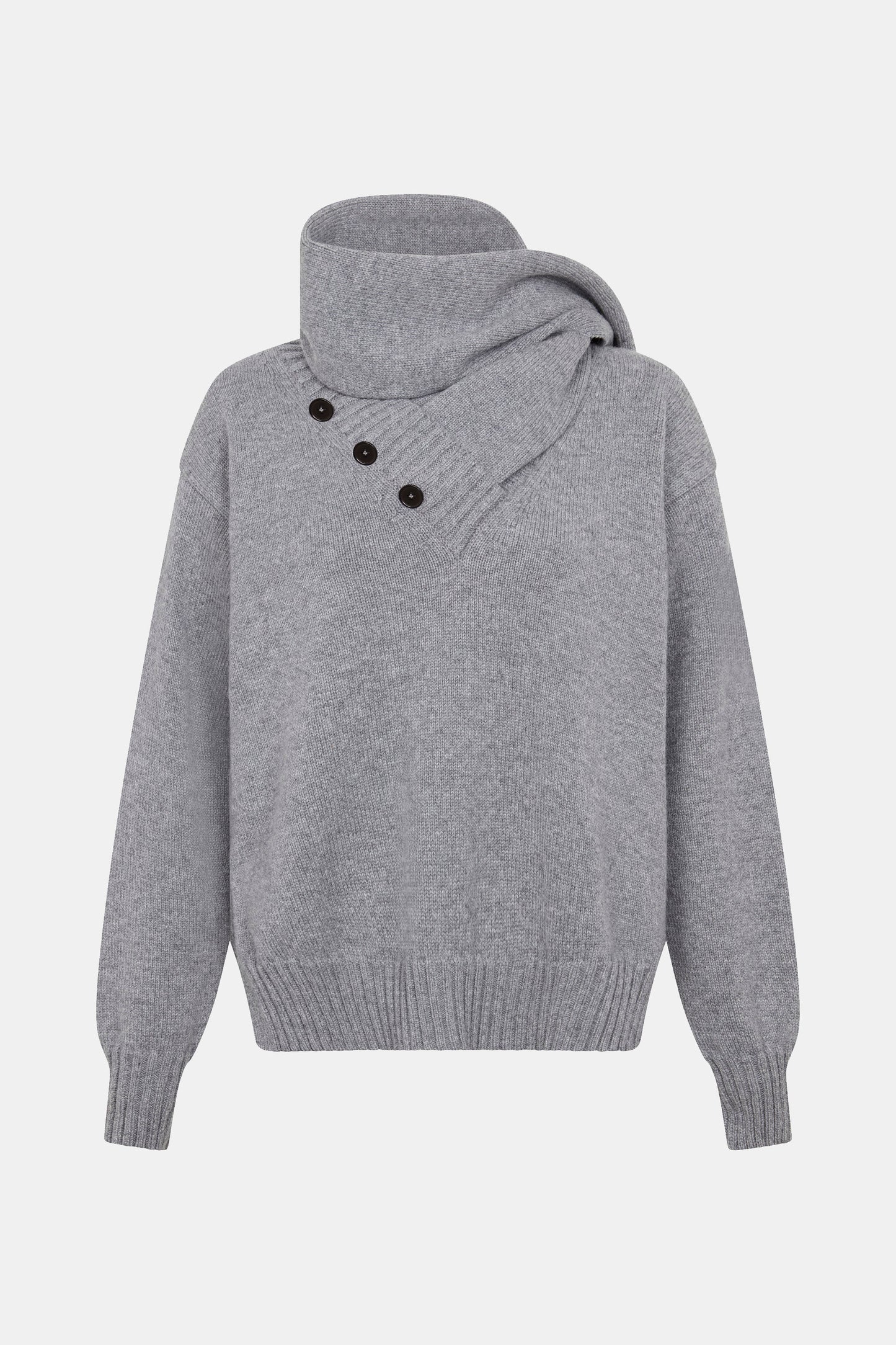 LÆSØ LAMBSWOOL SWEATER 2-IN-1