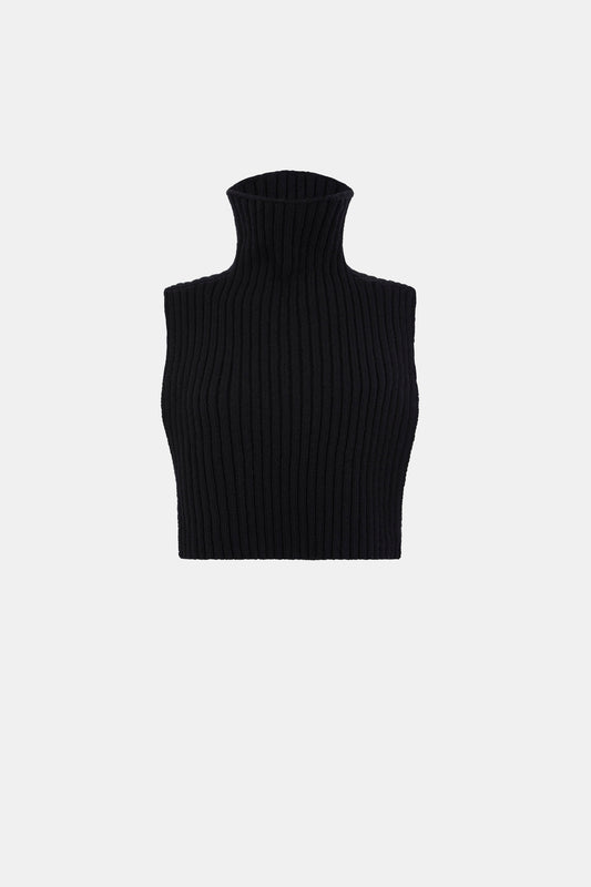 LILLEØ LAMBSWOOL BIB HIGH NECK