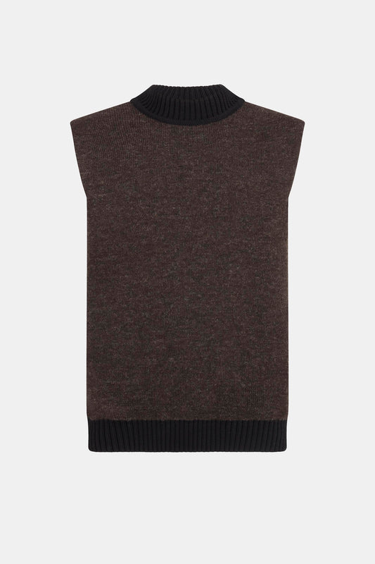ORØ ICELANDIC WOOL CREWNECK VEST