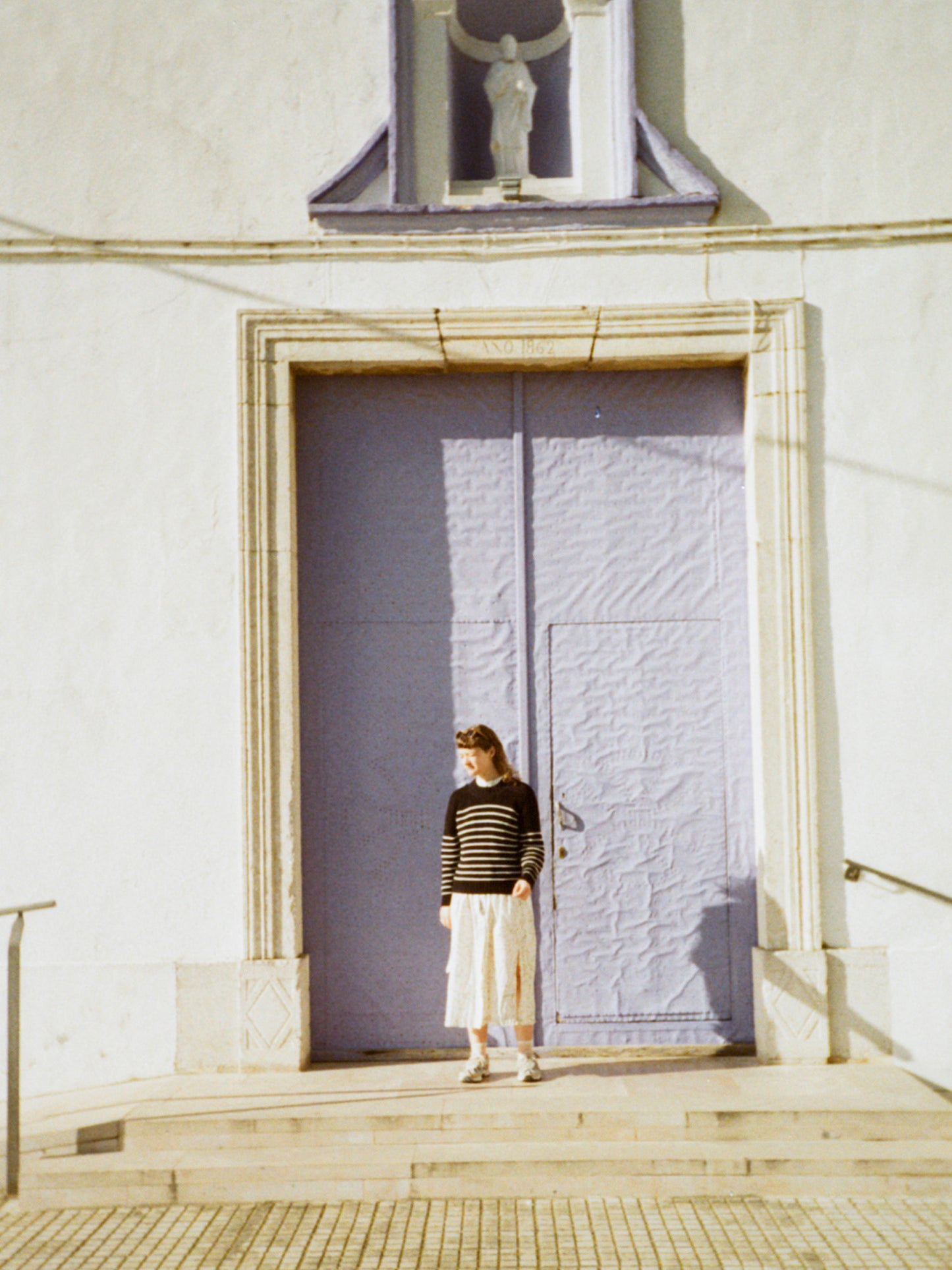 FUR COTTON/LINEN SWEATER