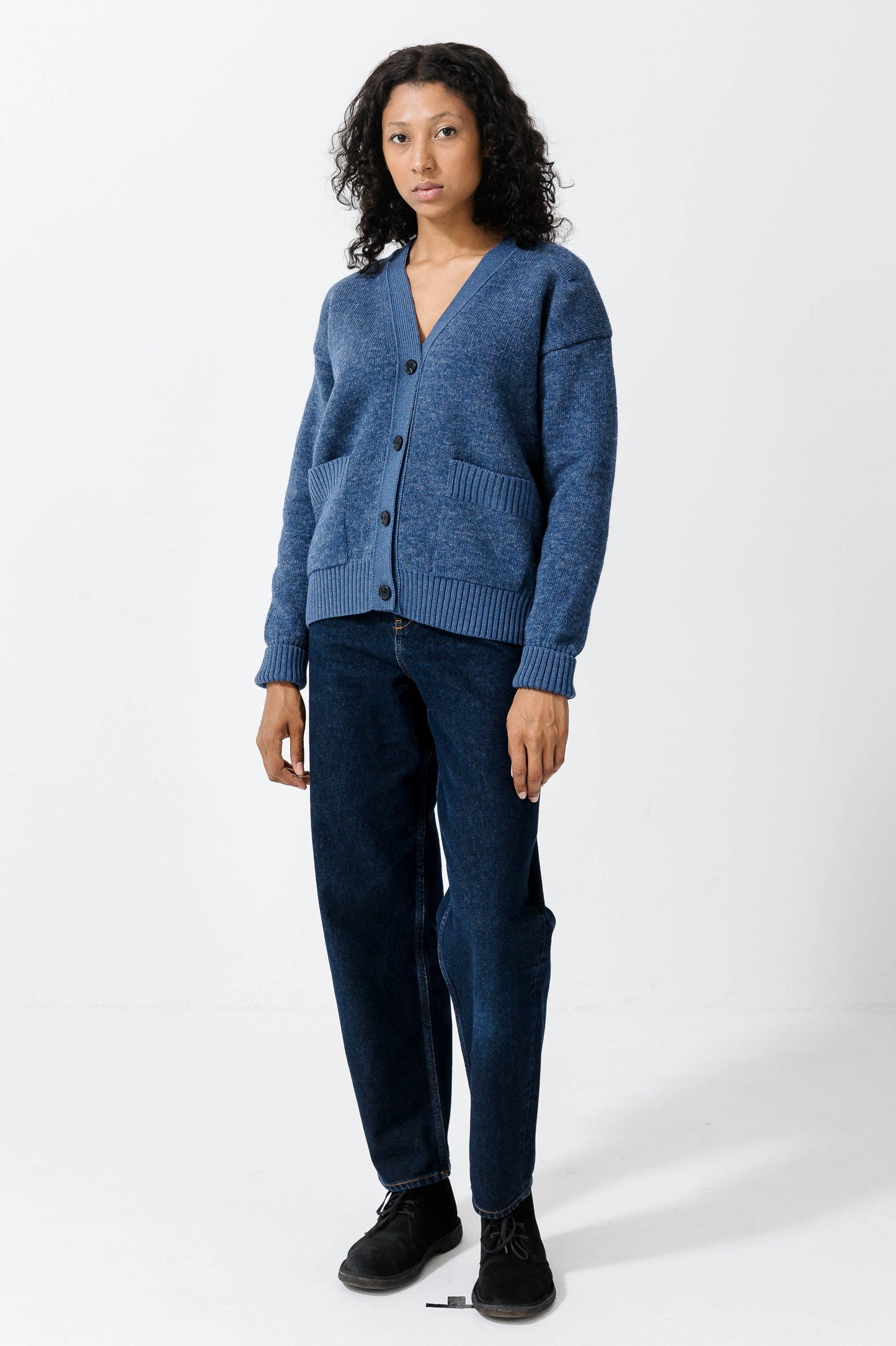 FYN ICELANDIC WOOL V-NECK CARDIGAN