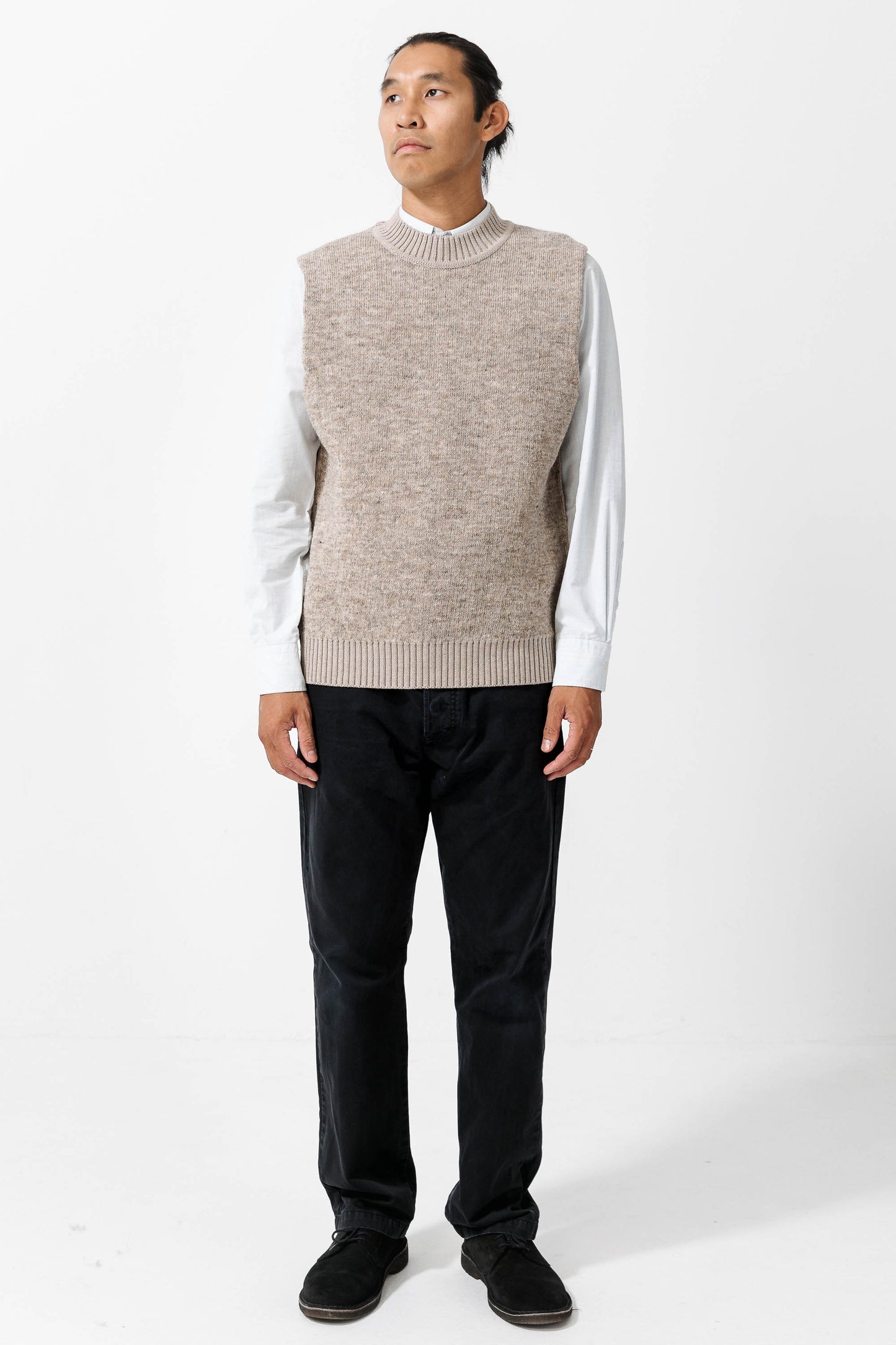 ORØ ICELANDIC WOOL CREWNECK VEST