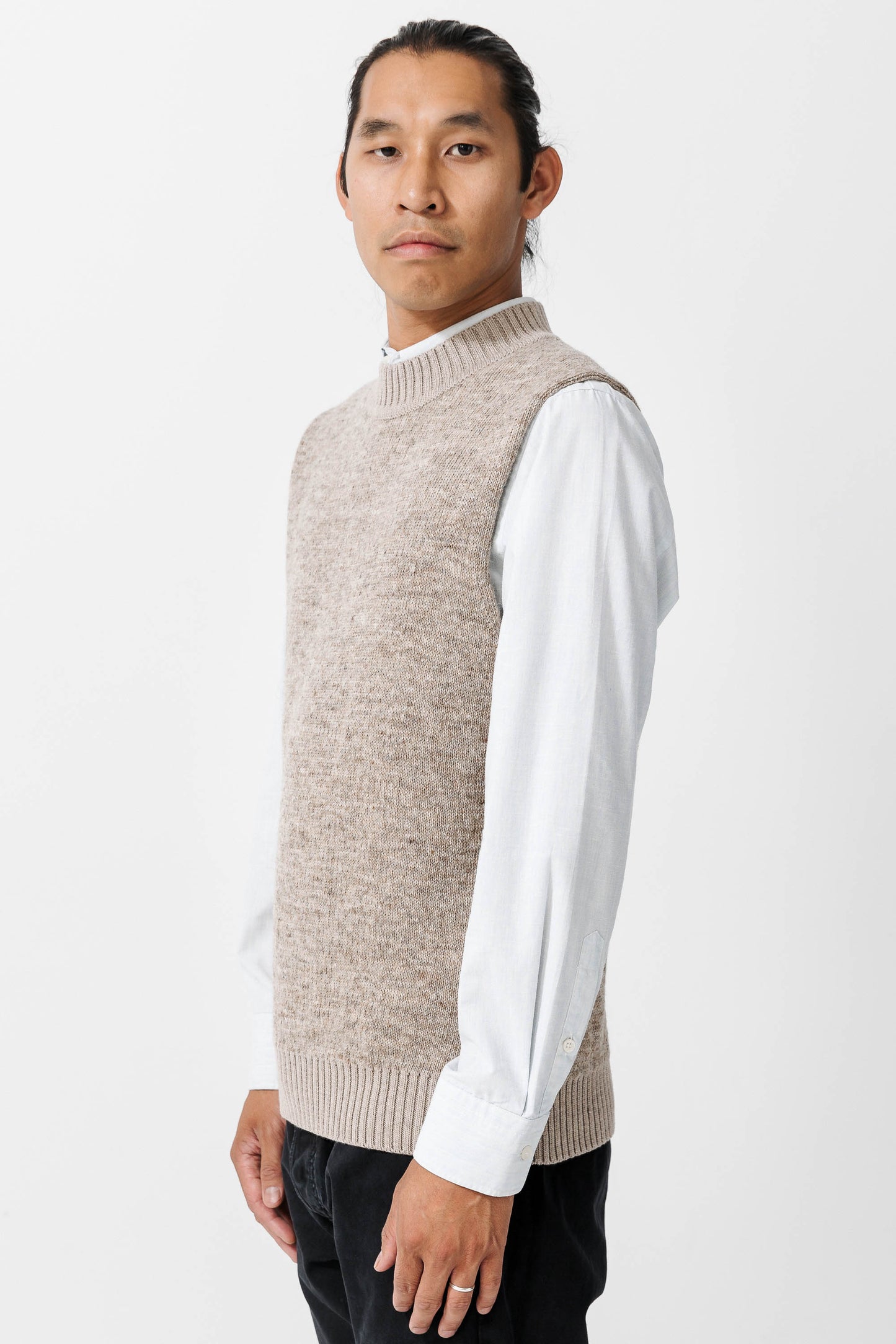 ORØ ICELANDIC WOOL CREWNECK VEST