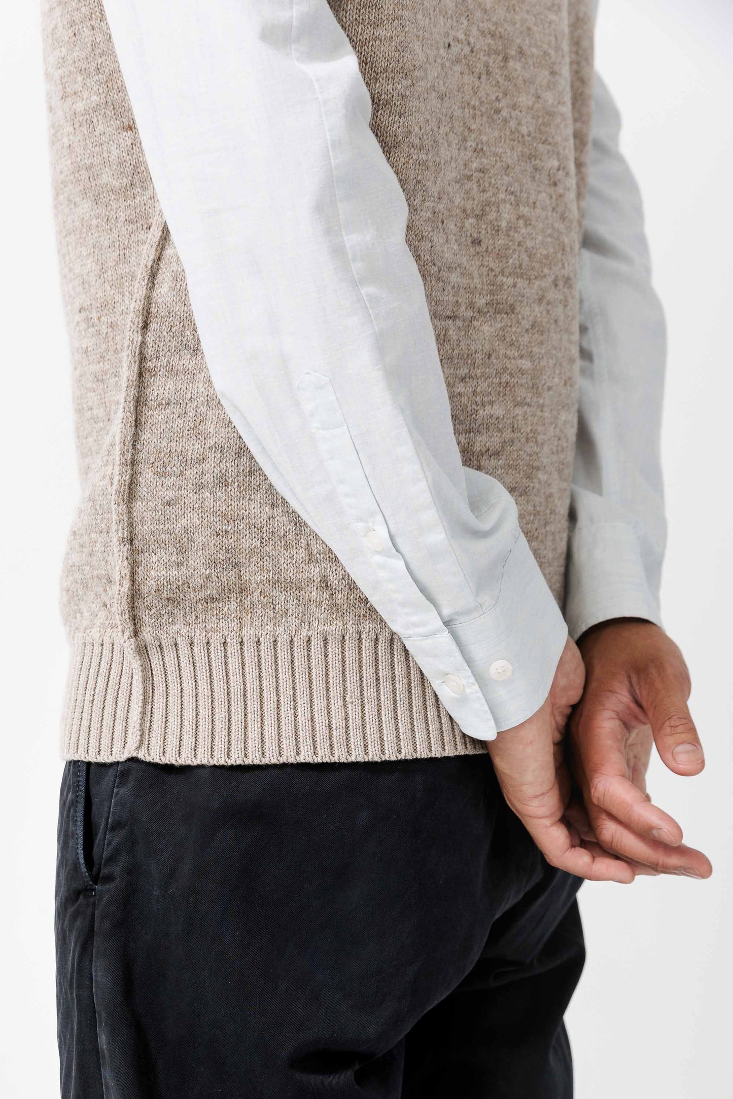 ORØ ICELANDIC WOOL CREWNECK VEST