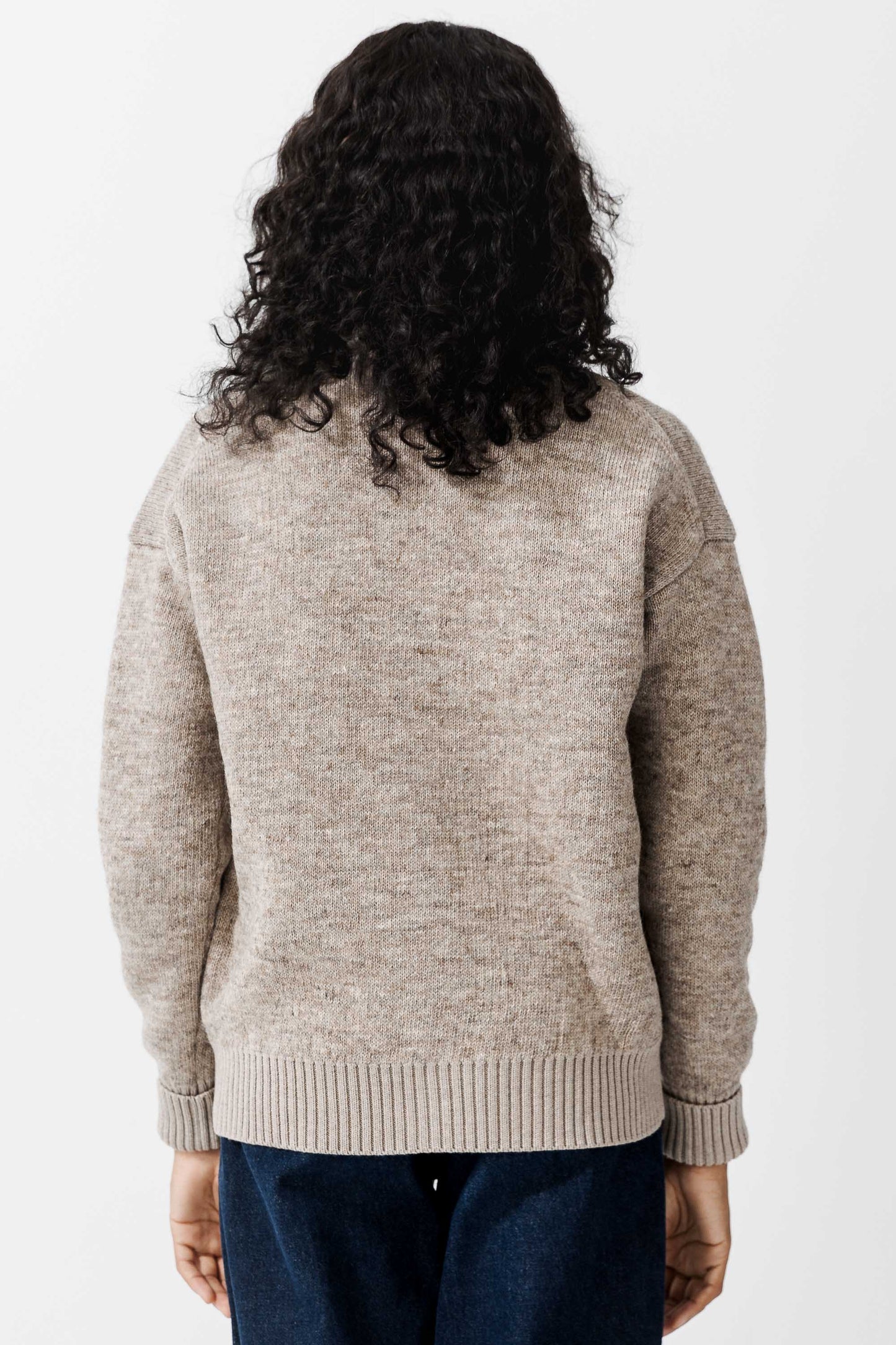 FYN ICELANDIC WOOL V-NECK CARDIGAN