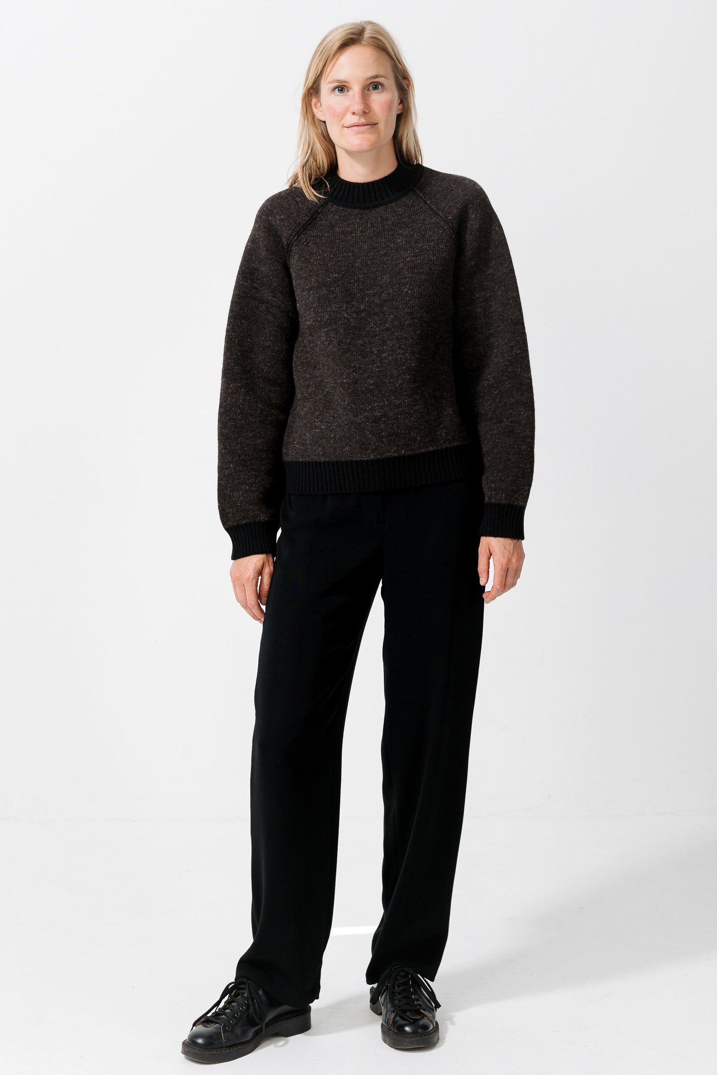 FEJØ ICELANDIC WOOL CREWNECK SWEATER