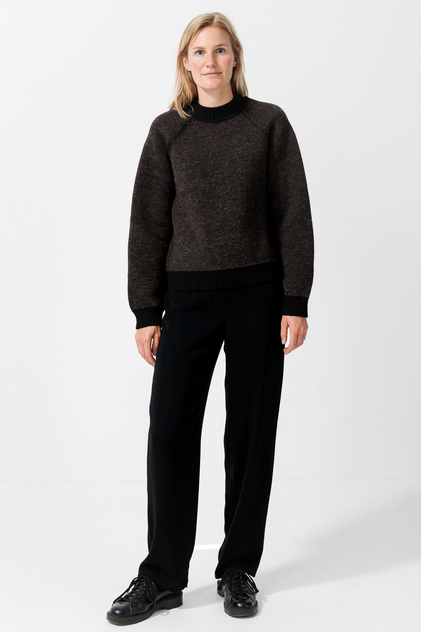 FEJØ ICELANDIC WOOL CREWNECK SWEATER