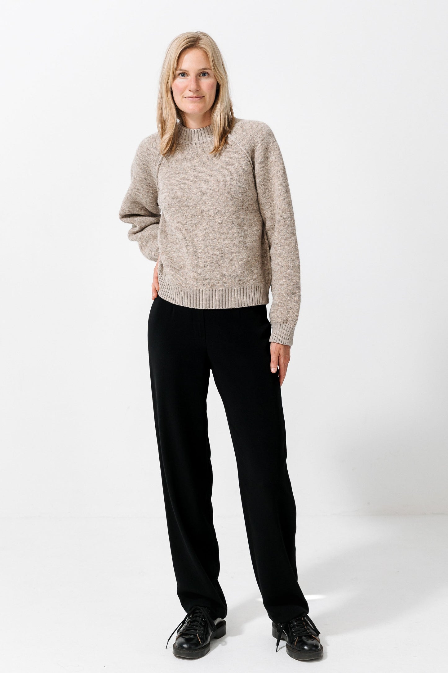 FEJØ ICELANDIC WOOL CREWNECK SWEATER