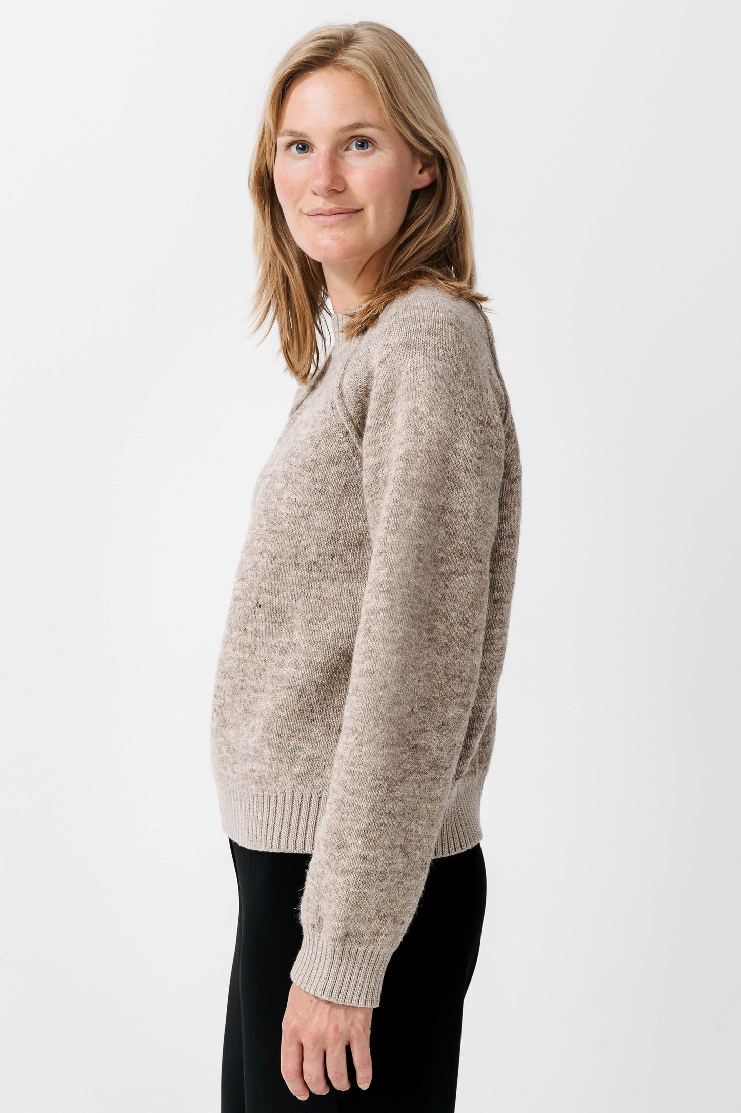 FEJØ ICELANDIC WOOL CREWNECK SWEATER