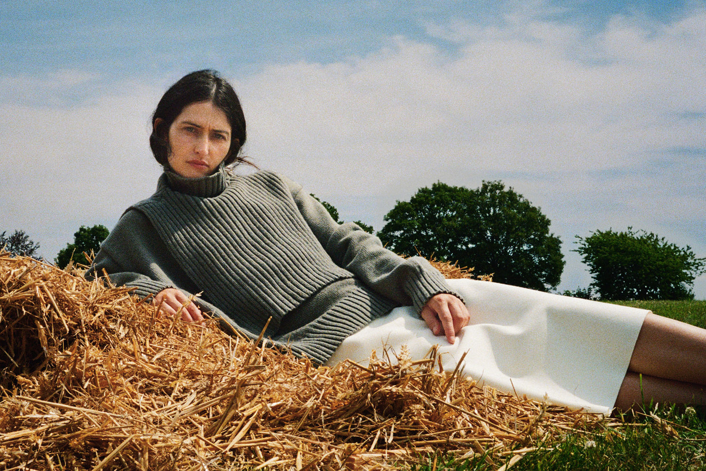 ASKØ LAMBSWOOL SWEATER 2-IN-1