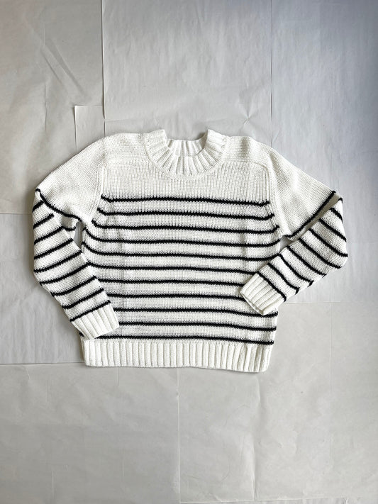 FUR COTTON/LINEN SWEATER