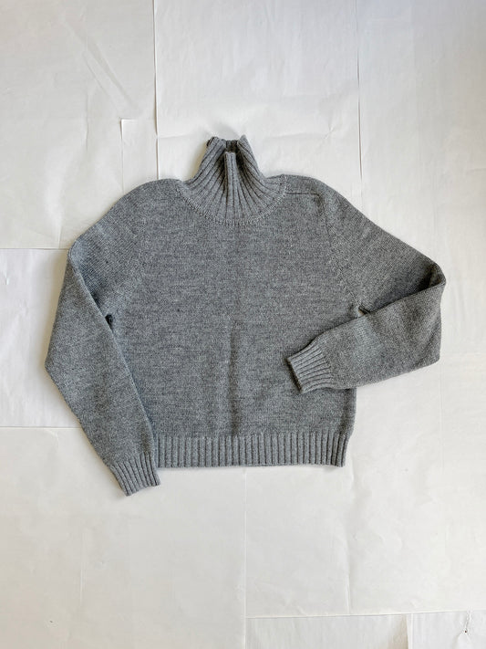FANØ BRITISH WOOL HIGH NECK SWEATER