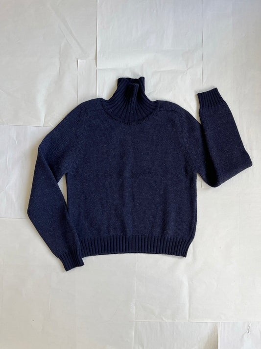 FANØ BRITISH WOOL HIGH NECK SWEATER