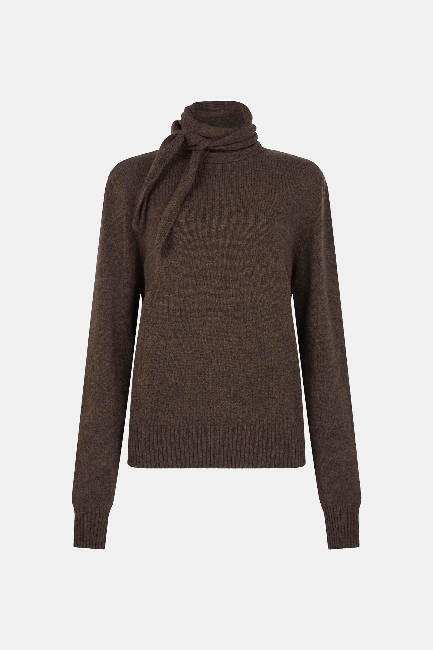 NYORD NECK TIE SWEATER