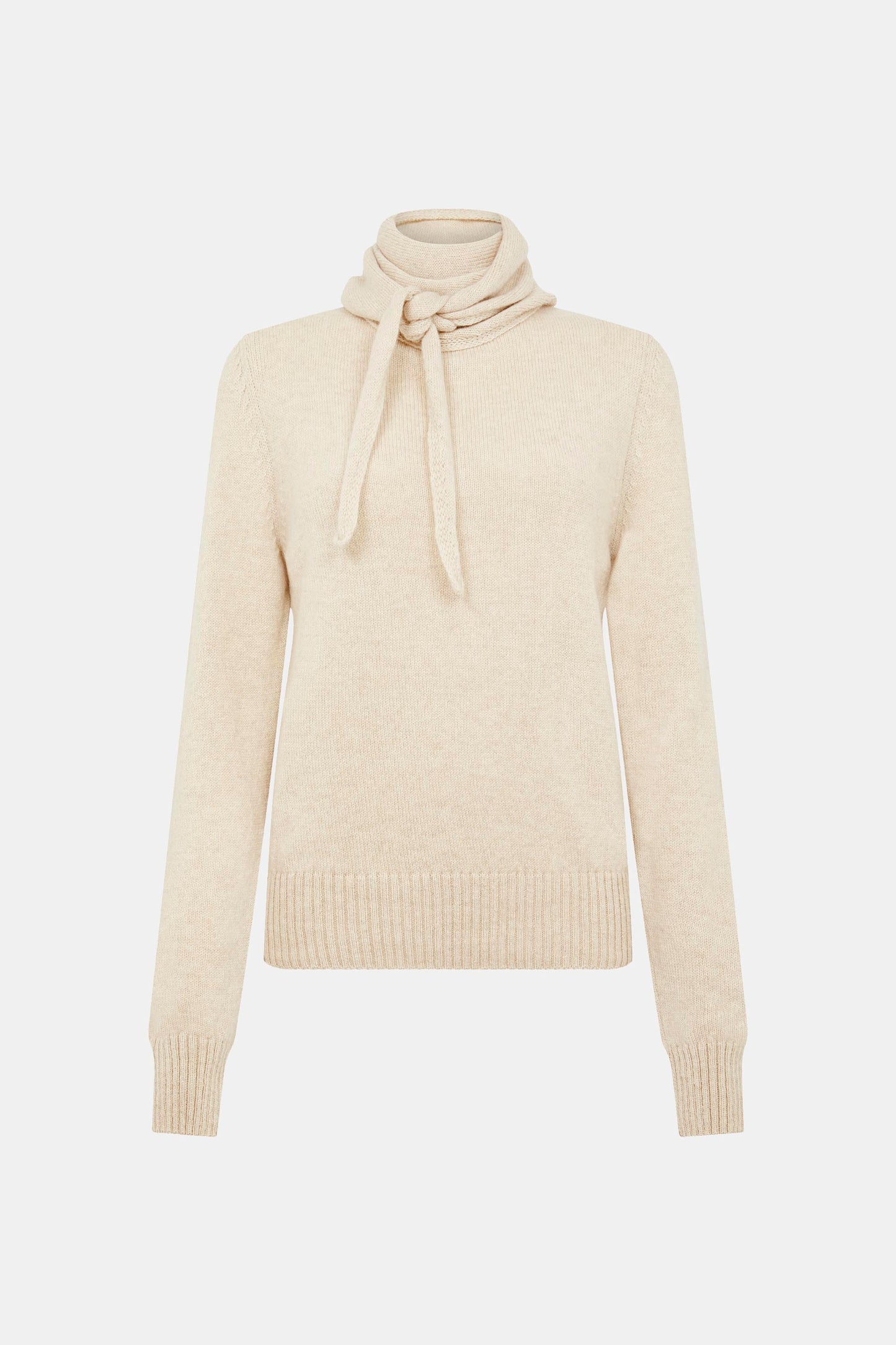 NYORD NECK TIE SWEATER