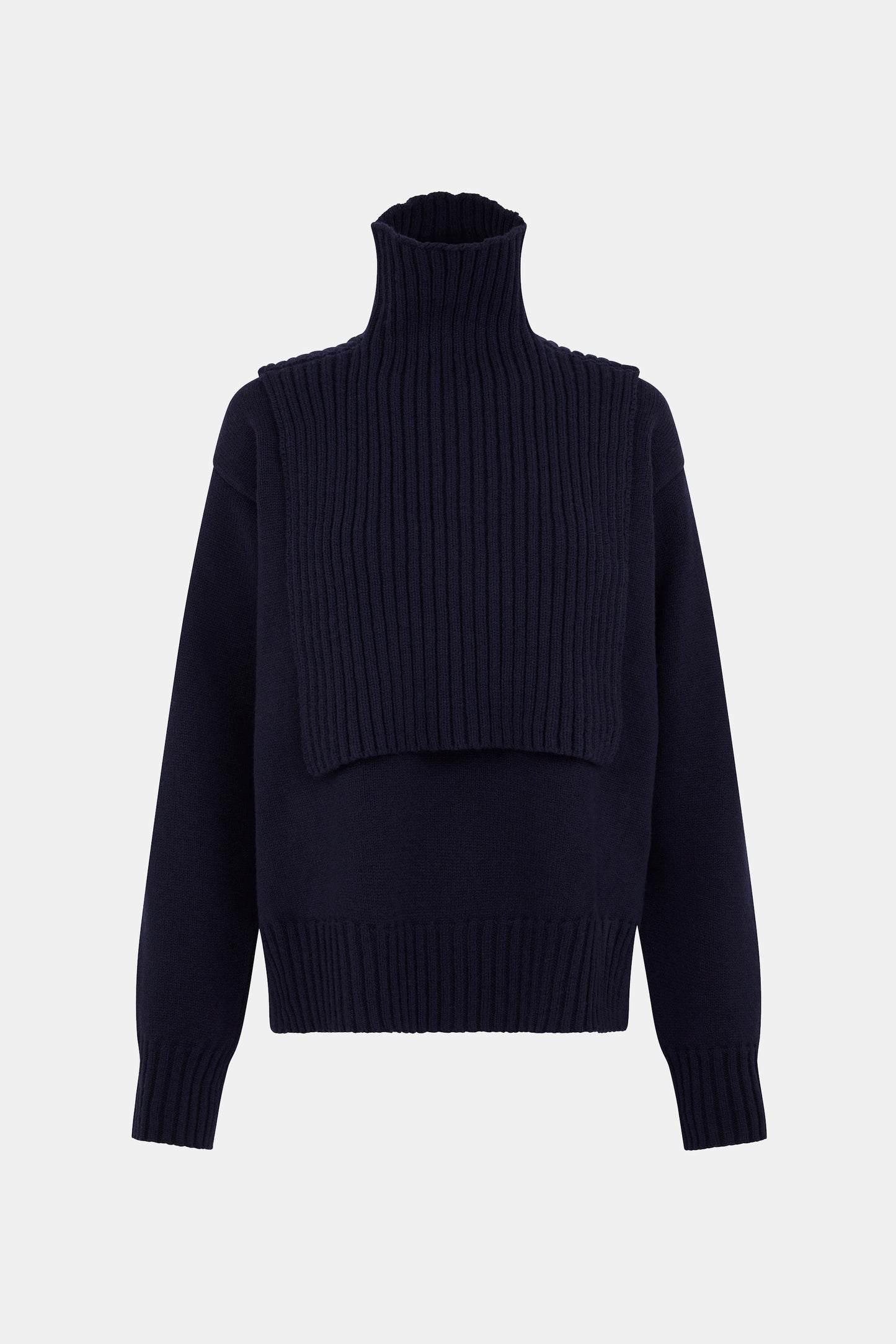 ASKØ LAMBSWOOL SWEATER 2-IN-1