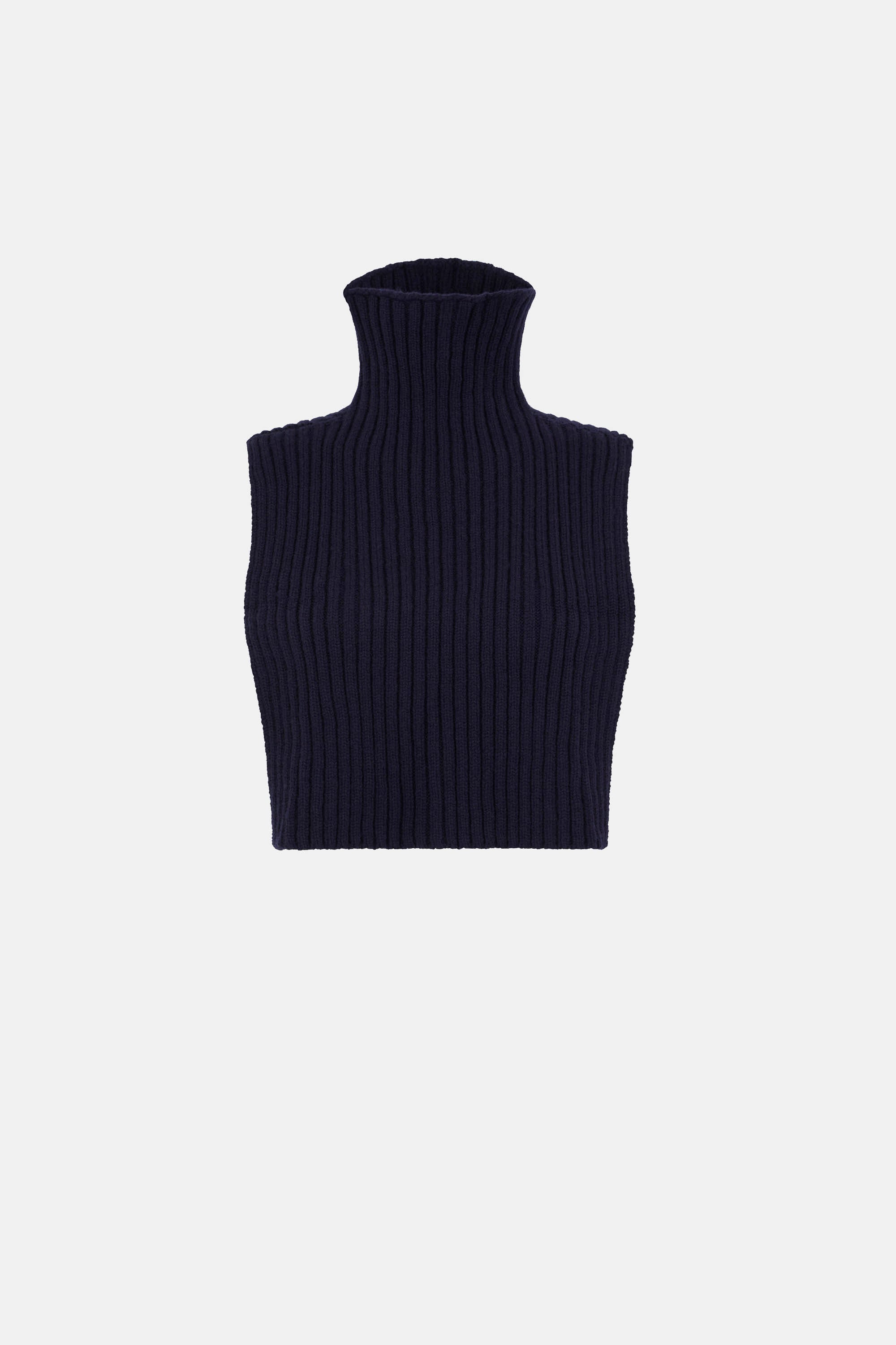 Lilleø Lambswool Bib High Neck