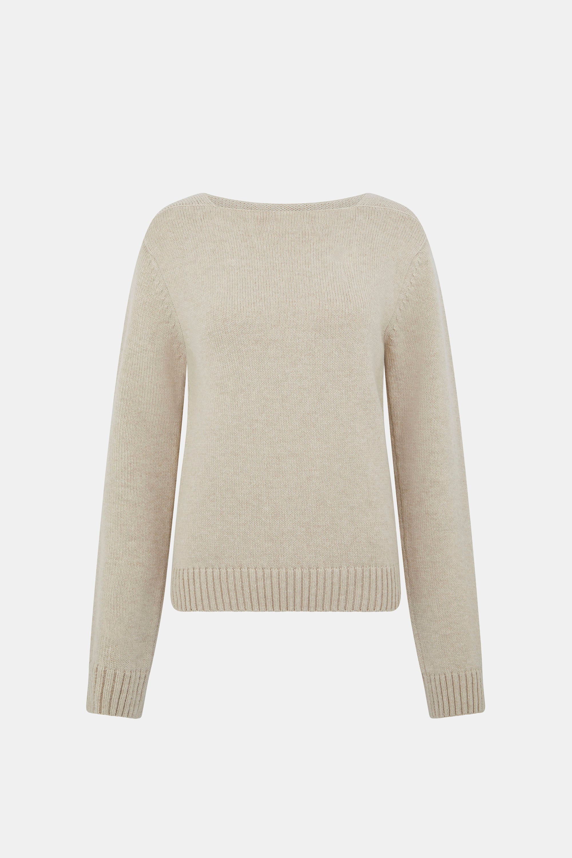 Trekroner Lambswool Boatneck Sweater