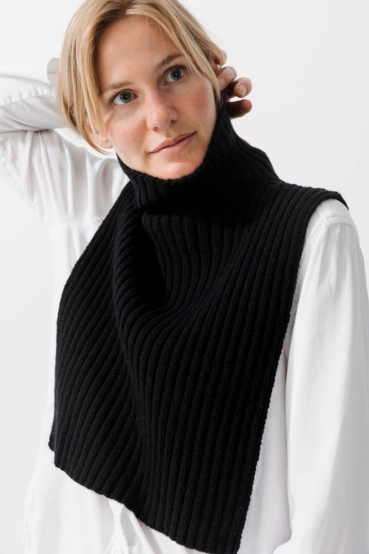 LILLEØ LAMBSWOOL BIB HIGH NECK