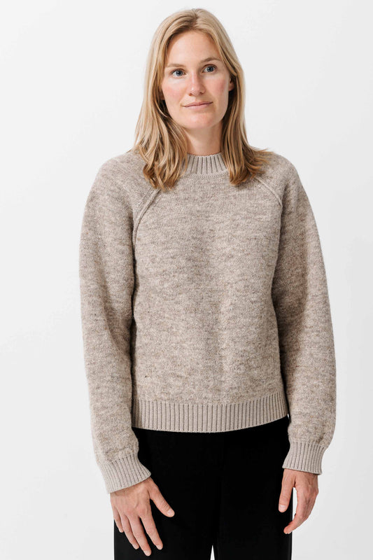 FEJØ ICELANDIC WOOL CREWNECK SWEATER